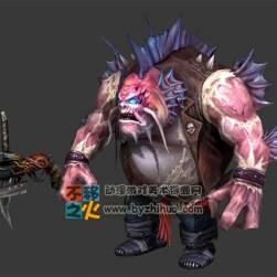 獸人 怪物 妖怪 大副寬顎魚(yú)模型