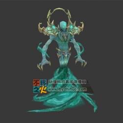 水妖  水鬼  魔法 模型