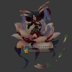 妖精 花妖 少女 模型
