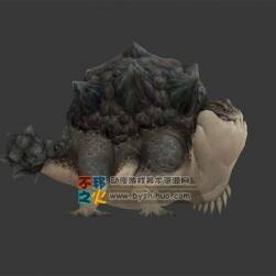 四足硬背怪Max模型