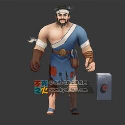 古裝 武器 鍛造 男NPC