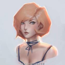 新加坡自由藝術(shù)家 Sean Tay 美少女插畫圖集 54P