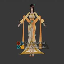 古裝 美女 少女模型