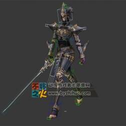 女 戰(zhàn)士 劍士 鎧甲 盔甲 模型