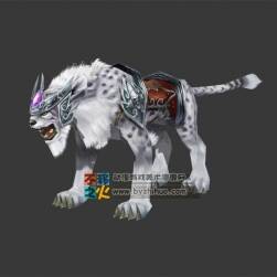 Snow Leopard 雪豹Max模型