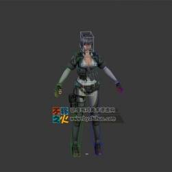 攻殼特工隊 女主角 模型