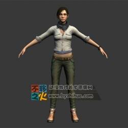 市民 女人 路人 模型