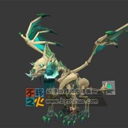 惡魔 骷髏龍模型