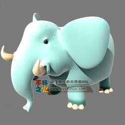 elephant 可愛小象模型