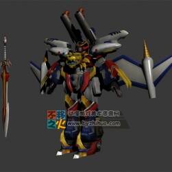 科幻機甲 FBX模型
