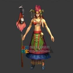 部落 武士 法師 祭祀 模型
