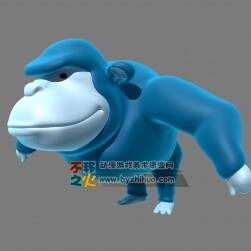 Gorilla 卡通大猩猩模型