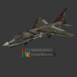 飛機戰(zhàn)機Vought F-8模型