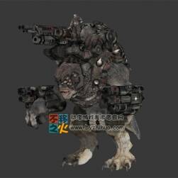 戰(zhàn)爭機(jī)器BOSS 3D模型