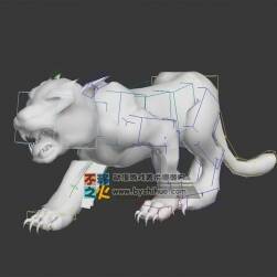 動物動作之猛獸 Max模型 不含貼圖