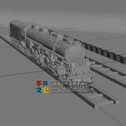做的不錯(cuò)的火車(chē)3D模型