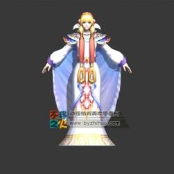 美女 少女 金發(fā) 公主模型