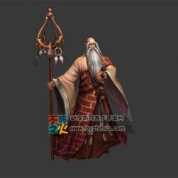 和尚 方丈 住持 模型