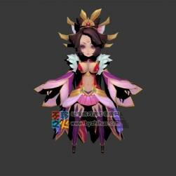 可愛(ài) 蘿莉 三國(guó) 貂蟬模型
