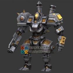 未來 科技 機械士兵模型