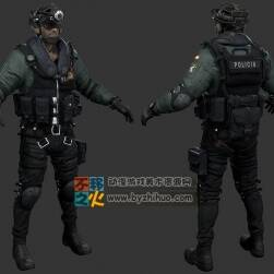 次世代外國警察模型