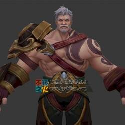 王者榮耀 黃忠[燃魂重炮] 3D模型