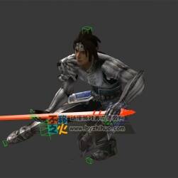 三國 古裝 武將 趙云 模型