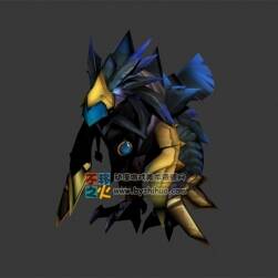 鳥獸 烏鴉 Max模型