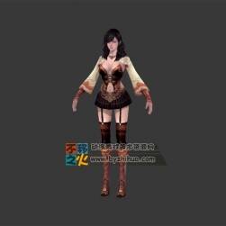 長發(fā) 性感 美女 網(wǎng)襪 模型
