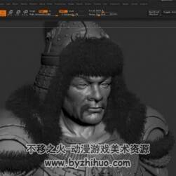 ZBrush角色裝備服飾雕刻制作視頻教程 Armor Creation in ZBrush