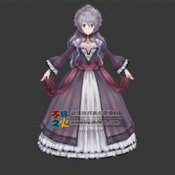 卡通 少女 可愛(ài) 蘿莉模型