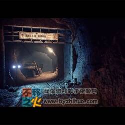 Unreal Engine 虛幻4 底下洞穴礦洞場景 Underground Caves and Bunker