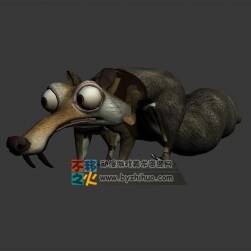 Squirrel 松鼠 Max模型