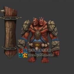 兇惡 魔鬼 雙頭怪模型物