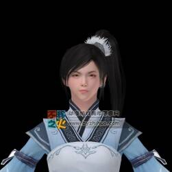 江湖武俠大師姐 御姐持劍 Max模型