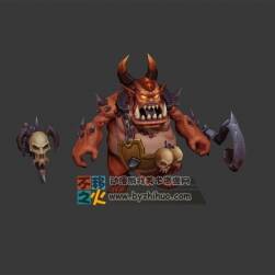 頭骨 惡魔 惡鬼 模型