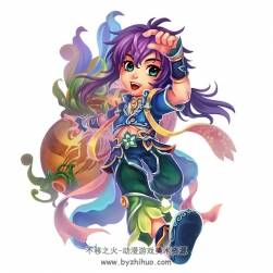 【夢幻昆侖】角色立繪 主角怪物武器 仙俠游戲原畫