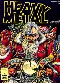 重金屬雜志 《HEAVY METAL》1977年七月-十二月期 六本