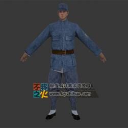 紅軍 八路 士兵 軍人模型