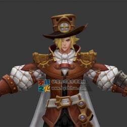 王者榮耀 馬可波羅[遠(yuǎn)游之槍][激情綠茵][逐夢之星] 3D模型