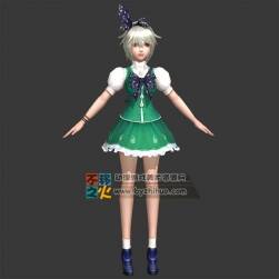 銀發(fā) 美少女 洛麗塔 模型
