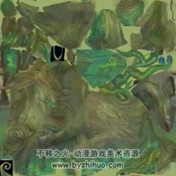 九天 手繪場景貼圖 1000+P