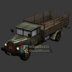 軍用車(chē) 物資運(yùn)送車(chē) Max模型