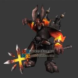 怪物 惡魔BOSS模型
