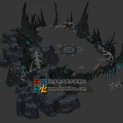 玄武 精美手游場(chǎng)景模型
