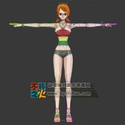海賊 海盜 美女 娜美 模型
