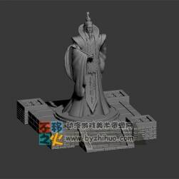 神仙道士雕像模型