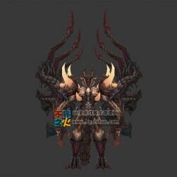 永恒之塔 模型 DrakanGuardianChief