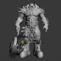 怪物 3D模型 恐怖