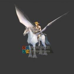 飛馬與騎女 Max模型